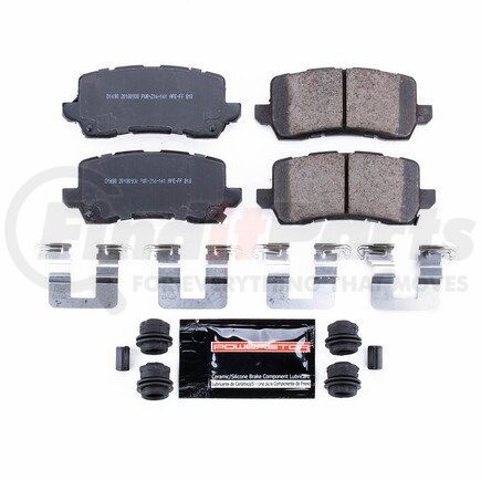 Z231698 by POWERSTOP BRAKES - Z23 EVOLUTION SPORT CARBON-FIBER BRAKE PADS W/ HARDWARE