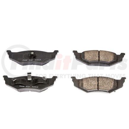 16-641 by POWERSTOP BRAKES - Z16 EVOLUTION CERAMIC BRAKE PADS