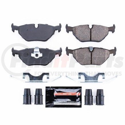 Z23692A by POWERSTOP BRAKES - Z23 EVOLUTION SPORT CARBON-FIBER BRAKE PADS W/ HARDWARE