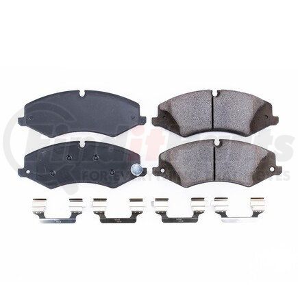 17-1479 by POWERSTOP BRAKES - Z17 EVOLUTION CERAMIC BRAKE PADS W/ HARDWARE