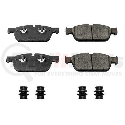 17-1636 by POWERSTOP BRAKES - Z17 EVOLUTION CERAMIC BRAKE PADS W/ HARDWARE