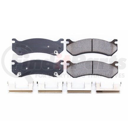 17-785 by POWERSTOP BRAKES - Z17 EVOLUTION CERAMIC BRAKE PADS W/ HARDWARE