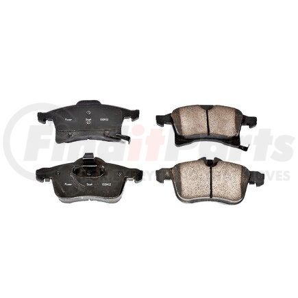 16-1361 by POWERSTOP BRAKES - Z16 EVOLUTION CERAMIC BRAKE PADS