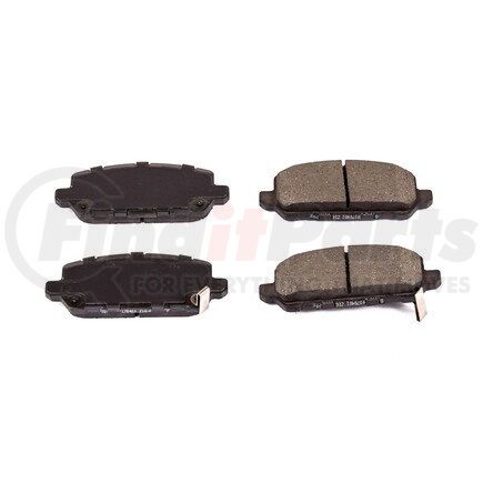 16-1841 by POWERSTOP BRAKES - Z16 EVOLUTION CERAMIC BRAKE PADS