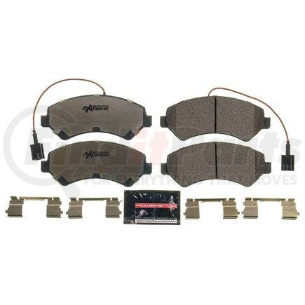 Z36-1540A by POWERSTOP BRAKES - Z36 TRUCK & TOW CARBON-FIBER CERAMIC BRAKE PADS W/ HARDWARE