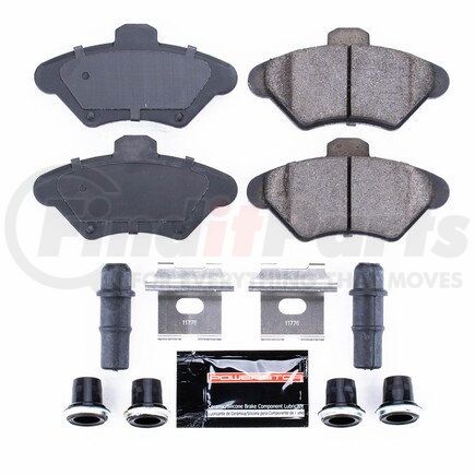 Z23600 by POWERSTOP BRAKES - Z23 EVOLUTION SPORT CARBON-FIBER BRAKE PADS W/ HARDWARE