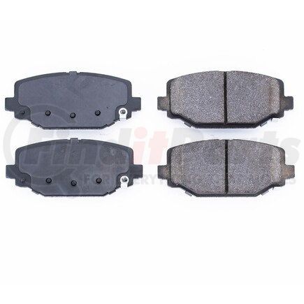 16-1596 by POWERSTOP BRAKES - Z16 EVOLUTION CERAMIC BRAKE PADS