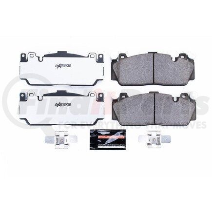 Z261648 by POWERSTOP BRAKES - Z26 STREET PERFORMANCE CARBON-FIBER CERAMIC BRAKE PADS W/ HARDWARE