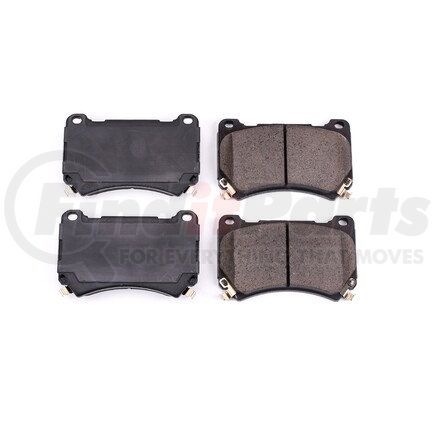 16-1396 by POWERSTOP BRAKES - Z16 EVOLUTION CERAMIC BRAKE PADS