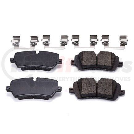 17-1692 by POWERSTOP BRAKES - Z17 EVOLUTION CERAMIC BRAKE PADS W/ HARDWARE