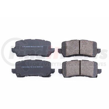 16-1698 by POWERSTOP BRAKES - Z16 EVOLUTION CERAMIC BRAKE PADS