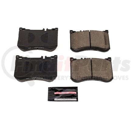 Z231688 by POWERSTOP BRAKES - Z23 EVOLUTION SPORT CARBON-FIBER BRAKE PADS W/ HARDWARE