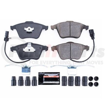 Z23915A by POWERSTOP BRAKES - Z23 EVOLUTION SPORT CARBON-FIBER BRAKE PADS W/ HARDWARE