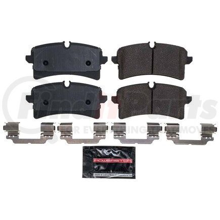 Z231785 by POWERSTOP BRAKES - Z23 EVOLUTION SPORT CARBON-FIBER BRAKE PADS W/ HARDWARE