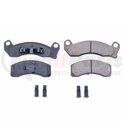 17-199 by POWERSTOP BRAKES - Z17 EVOLUTION CERAMIC BRAKE PADS W/ HARDWARE