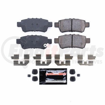 Z231088 by POWERSTOP BRAKES - Z23 EVOLUTION SPORT CARBON-FIBER BRAKE PADS W/ HARDWARE