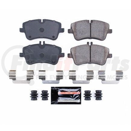 Z23872 by POWERSTOP BRAKES - Z23 EVOLUTION SPORT CARBON-FIBER BRAKE PADS W/ HARDWARE