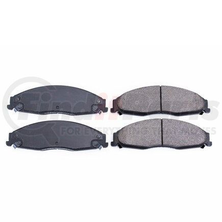 16-1110 by POWERSTOP BRAKES - Z16 EVOLUTION CERAMIC BRAKE PADS