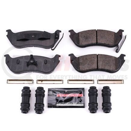 Z231109 by POWERSTOP BRAKES - Z23 EVOLUTION SPORT CARBON-FIBER BRAKE PADS W/ HARDWARE