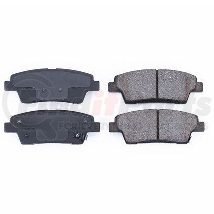 16-1551 by POWERSTOP BRAKES - Z16 EVOLUTION CERAMIC BRAKE PADS