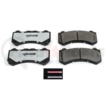 Z261382 by POWERSTOP BRAKES - Z26 STREET PERFORMANCE CARBON-FIBER CERAMIC BRAKE PADS W/ HARDWARE