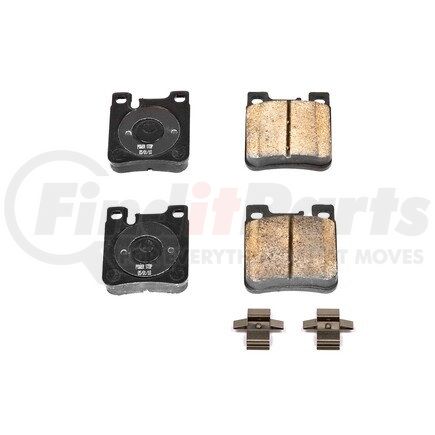 17-603 by POWERSTOP BRAKES - Z17 EVOLUTION CERAMIC BRAKE PADS W/ HARDWARE