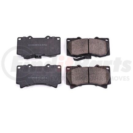 16-1119 by POWERSTOP BRAKES - Z16 EVOLUTION CERAMIC BRAKE PADS