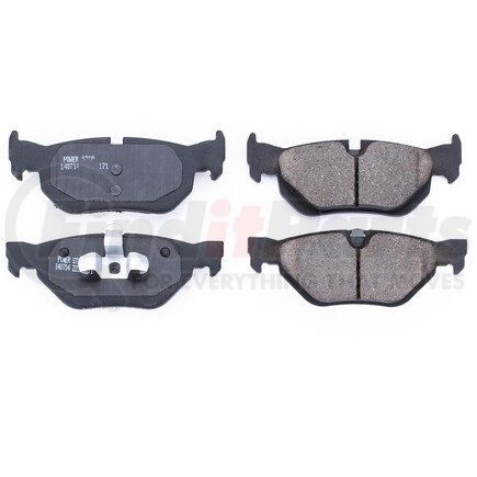 161171 by POWERSTOP BRAKES - Z16 EVOLUTION CERAMIC BRAKE PADS