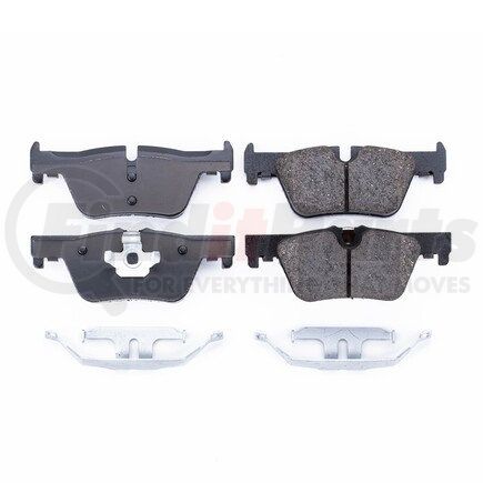 17-1613 by POWERSTOP BRAKES - Z17 EVOLUTION CERAMIC BRAKE PADS W/ HARDWARE