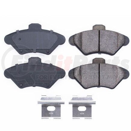 17-600 by POWERSTOP BRAKES - Z17 EVOLUTION CERAMIC BRAKE PADS W/ HARDWARE