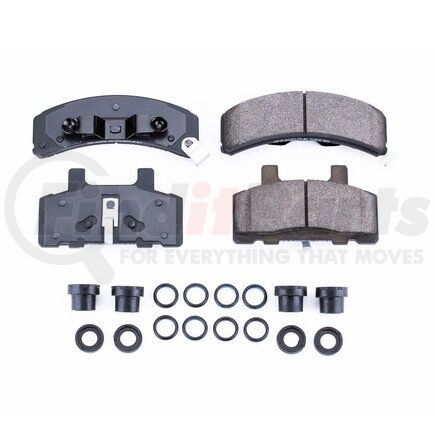 17368 by POWERSTOP BRAKES - Z17 EVOLUTION CERAMIC BRAKE PADS W/ HARDWARE