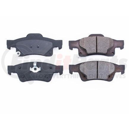 16-1498 by POWERSTOP BRAKES - Z16 EVOLUTION CERAMIC BRAKE PADS