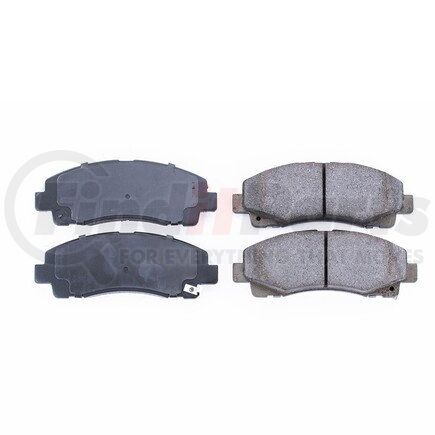 16-1584 by POWERSTOP BRAKES - Z16 EVOLUTION CERAMIC BRAKE PADS