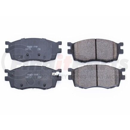 16-1156 by POWERSTOP BRAKES - Z16 EVOLUTION CERAMIC BRAKE PADS