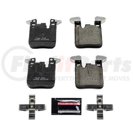 Z231656 by POWERSTOP BRAKES - Z23 EVOLUTION SPORT CARBON-FIBER BRAKE PADS W/ HARDWARE