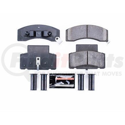 Z23459 by POWERSTOP BRAKES - Z23 EVOLUTION SPORT CARBON-FIBER BRAKE PADS W/ HARDWARE