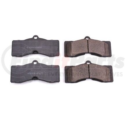 16008 by POWERSTOP BRAKES - Z16 EVOLUTION CERAMIC BRAKE PADS