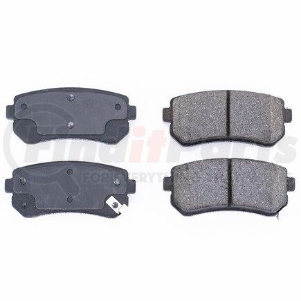 16-1157 by POWERSTOP BRAKES - Z16 EVOLUTION CERAMIC BRAKE PADS