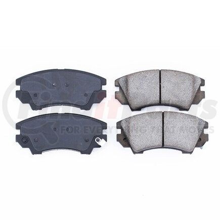 16-1404 by POWERSTOP BRAKES - Z16 EVOLUTION CERAMIC BRAKE PADS