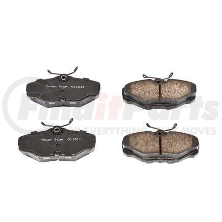 16-610 by POWERSTOP BRAKES - Z16 EVOLUTION CERAMIC BRAKE PADS