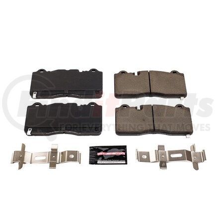 Z231835 by POWERSTOP BRAKES - Z23 EVOLUTION SPORT CARBON-FIBER BRAKE PADS W/ HARDWARE