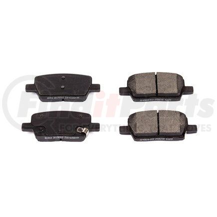 161914 by POWERSTOP BRAKES - Z16 EVOLUTION CERAMIC BRAKE PADS