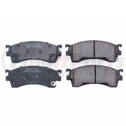 16-583 by POWERSTOP BRAKES - Z16 EVOLUTION CERAMIC BRAKE PADS