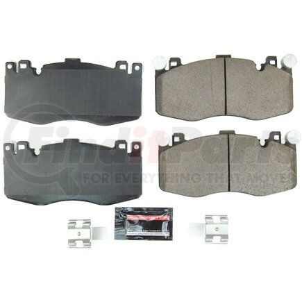 Z231738 by POWERSTOP BRAKES - Z23 EVOLUTION SPORT CARBON-FIBER BRAKE PADS W/ HARDWARE