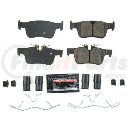 Z231938 by POWERSTOP BRAKES - Z23 EVOLUTION SPORT CARBON-FIBER BRAKE PADS W/ HARDWARE