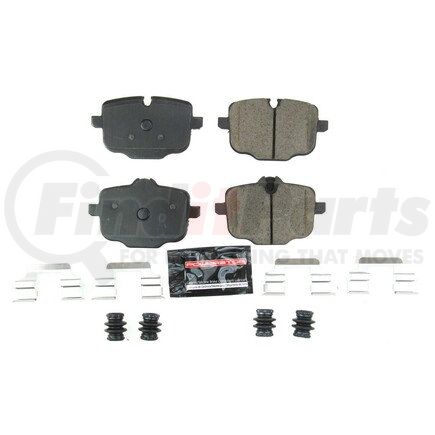 Z231850 by POWERSTOP BRAKES - Z23 EVOLUTION SPORT CARBON-FIBER BRAKE PADS W/ HARDWARE