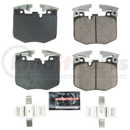 Z231867 by POWERSTOP BRAKES - Z23 EVOLUTION SPORT CARBON-FIBER BRAKE PADS W/ HARDWARE