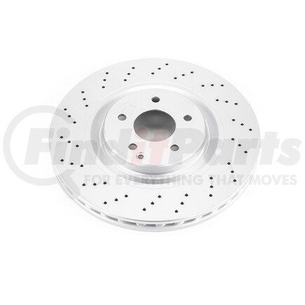 EBR1243EVC by POWERSTOP BRAKES - Evolution® Disc Brake Rotor - Coated