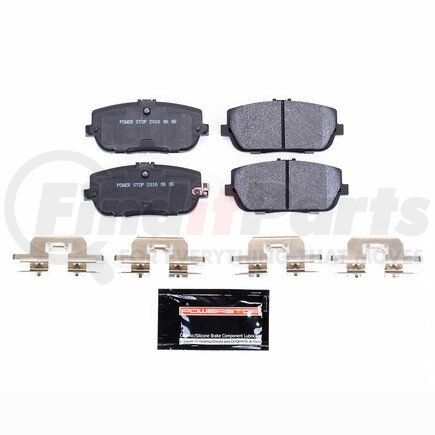 PSA1180 by POWERSTOP BRAKES - TRACK DAY SPEC BRAKE PADS - STAGE 2 BRAKE PAD FOR SPEC RACING SERIES / ADVANCED TRACK DAY ENTHUSIASTS - FOR USE W/ RACE TIRES