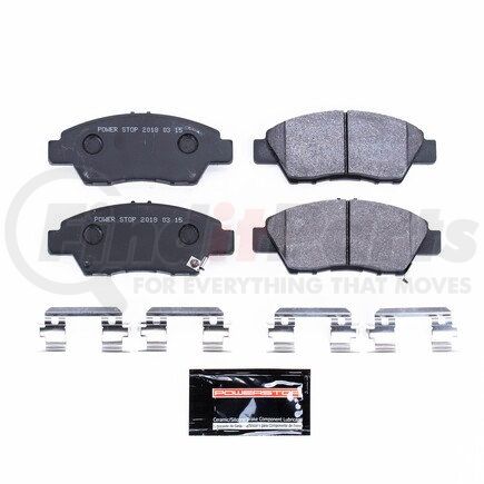 PSA1394 by POWERSTOP BRAKES - TRACK DAY SPEC BRAKE PADS - STAGE 2 BRAKE PAD FOR SPEC RACING SERIES / ADVANCED TRACK DAY ENTHUSIASTS - FOR USE W/ RACE TIRES